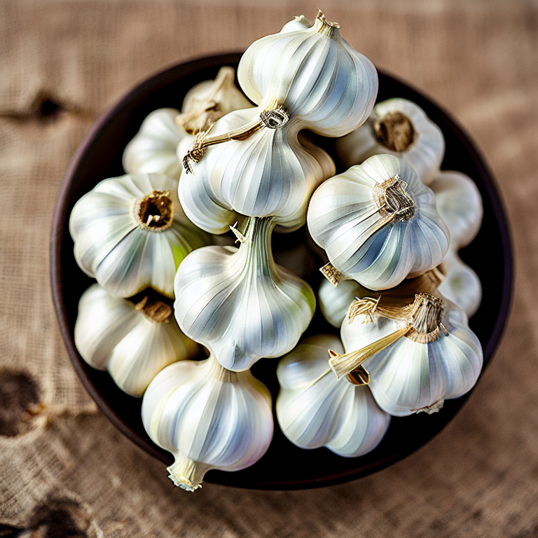 Boosts Immune System with Garlic