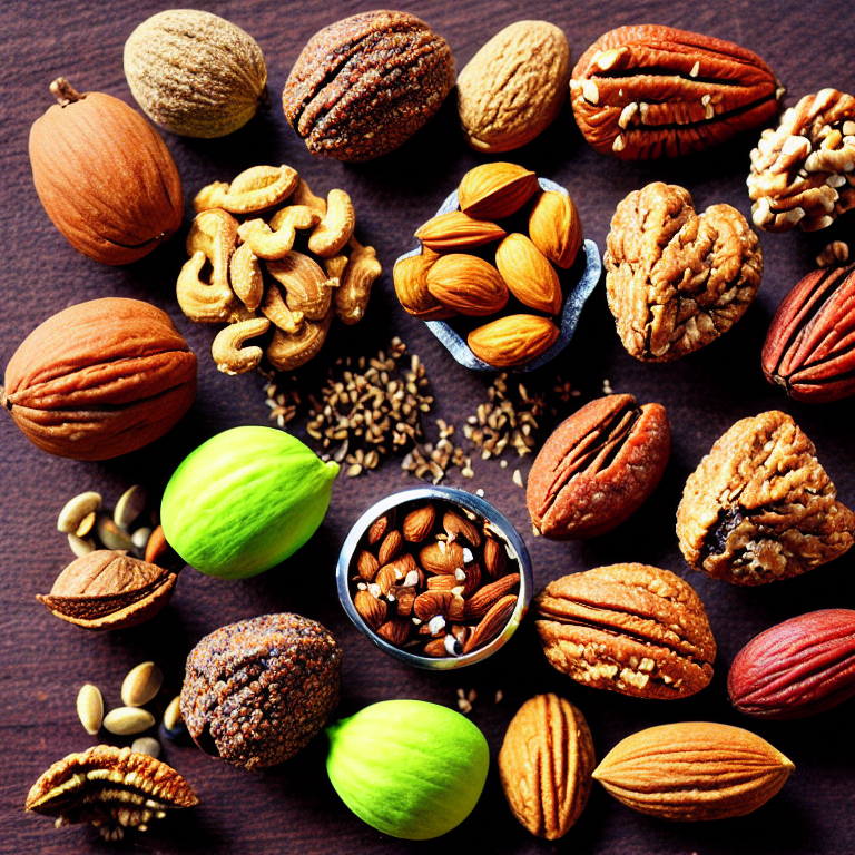 iron rich foods Nuts and seeds